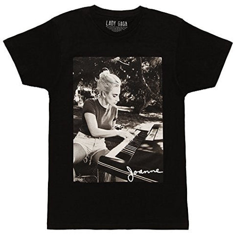 Lady Gaga Joanne Piano Mens T-shirt Officially Licensed