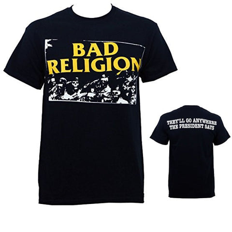 Bad Religion President Says Mens T-shirt Officially Licensed