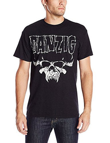Danzig Skull Logo Mens T-shirt Officially Licensed