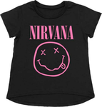 Nirvana Toddler T-shirts - Pink Smile Logo
