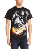 Guns n Roses: Slash Guitar with Color Mens T-shirt Officially Licensed