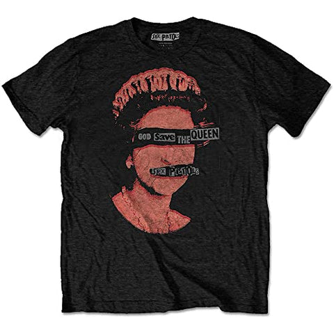 Sex Pistols God save the Queen Mens T-shirt Officially Licensed